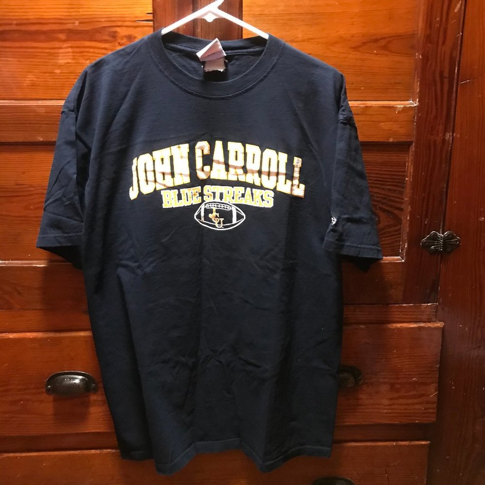 Men's Champion XL John Carroll Blue Streaks tee